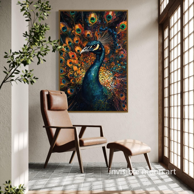 Luxury Lifestyle Pictures - Luxurious Style Peacock Vibrant Tropical Bird