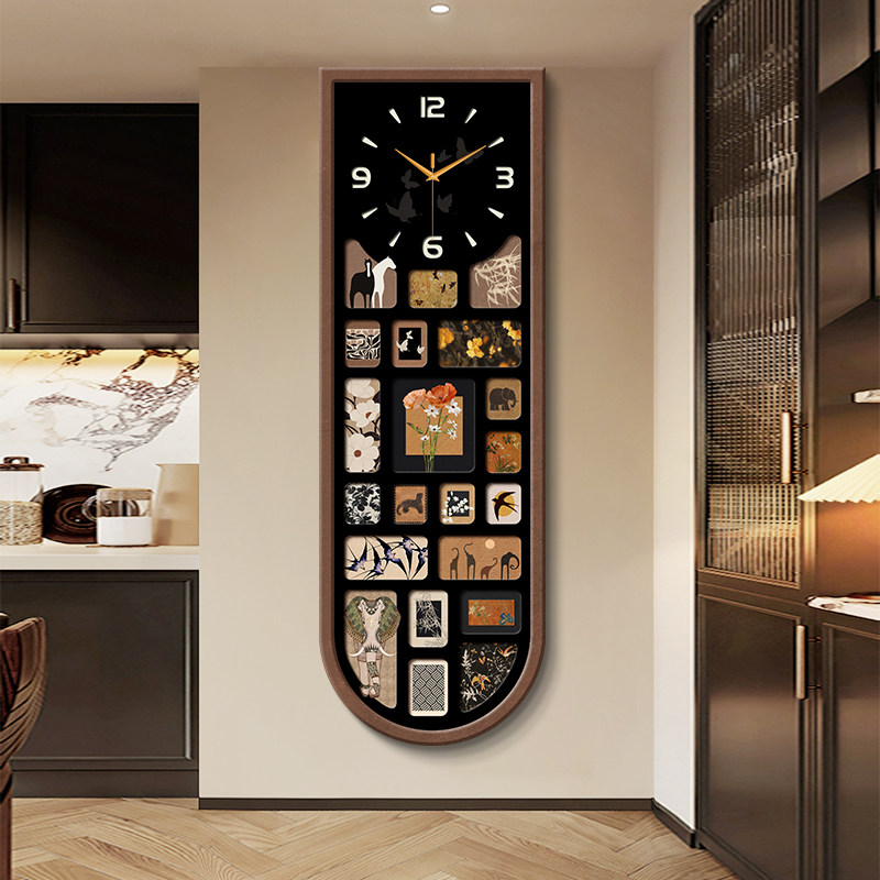 Vertical Security Wall Clock U - Luxury Lifestyle Aesthetics reseña y precio