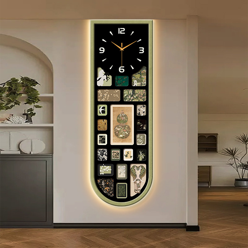 Vertical Security Wall Clock U - Luxury Lifestyle Aesthetics reseña y precio