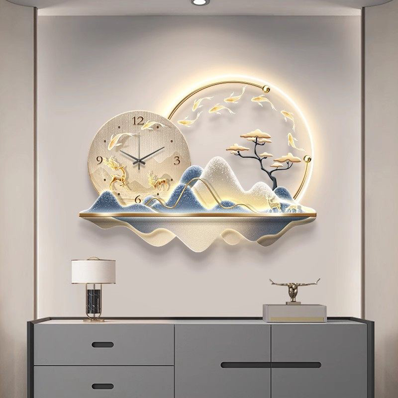 Art Mural Led Clock Wall Luxur - Luxury Lifestyle Aesthetics reseña y precio