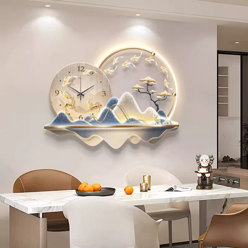 Art Mural Led Clock Wall Luxur - Luxury Lifestyle Aesthetics reseña y precio