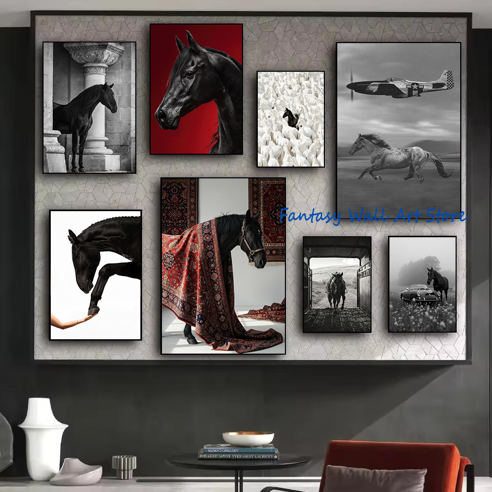 Black Horse Photos Vintage Lux - Luxury Lifestyle Pictures reseña y precio
