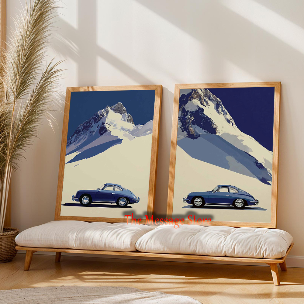 Vintage Sports Car Minimalist  - Luxury Lifestyle Pictures reseña y precio