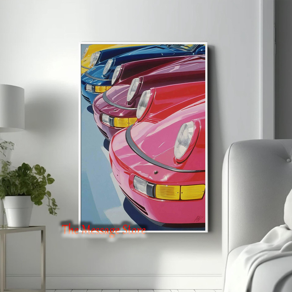 Vintage Sports Car Minimalist  - Luxury Lifestyle Pictures reseña y precio