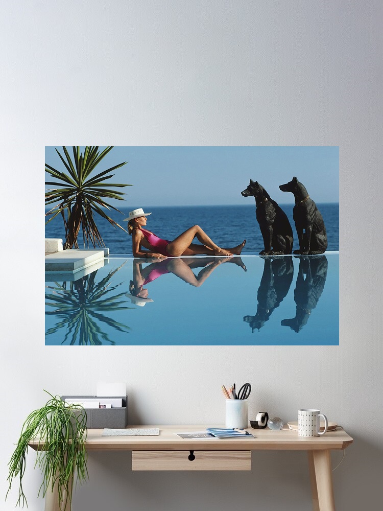 Retro Poolside Host Luxury Lif - Luxury Lifestyle Pictures reseña y precio